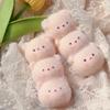 Kawaii Plush Bear Squeeze Toy Ooze Low Rebound Relief Stress Fingertip Decompression Toys Birthday Party Soft Squishy Gifts