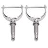 2PCS 1 2 Inch Oarlocks Polished Stainless Steel Side Mount Rowlocks for Small Boats Canoe Kayak Dinghy