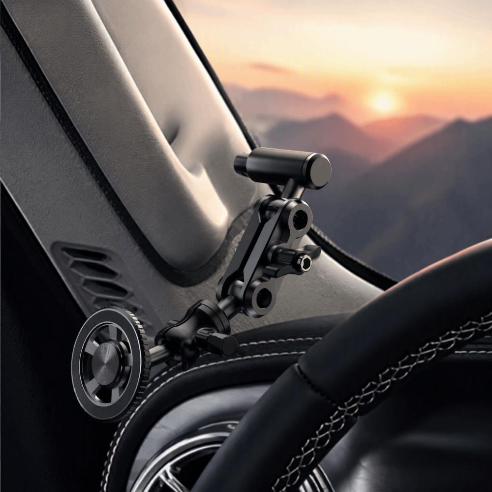 Self-adhesive Strong Magnetic Cellphone Stand Telescoping Navigation Bracket Mobile Phone