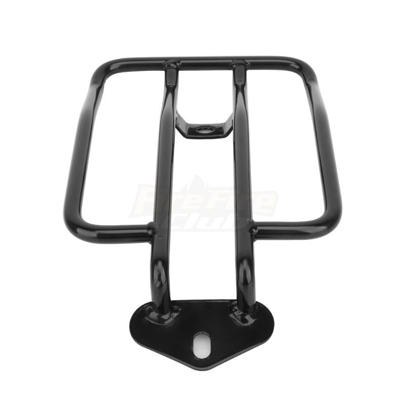 Motorcycle Black Luggage Rack Rear Solo Seat Fender Rack Shelf For Harley Sportster Iron XL 883 1200 2004-2021