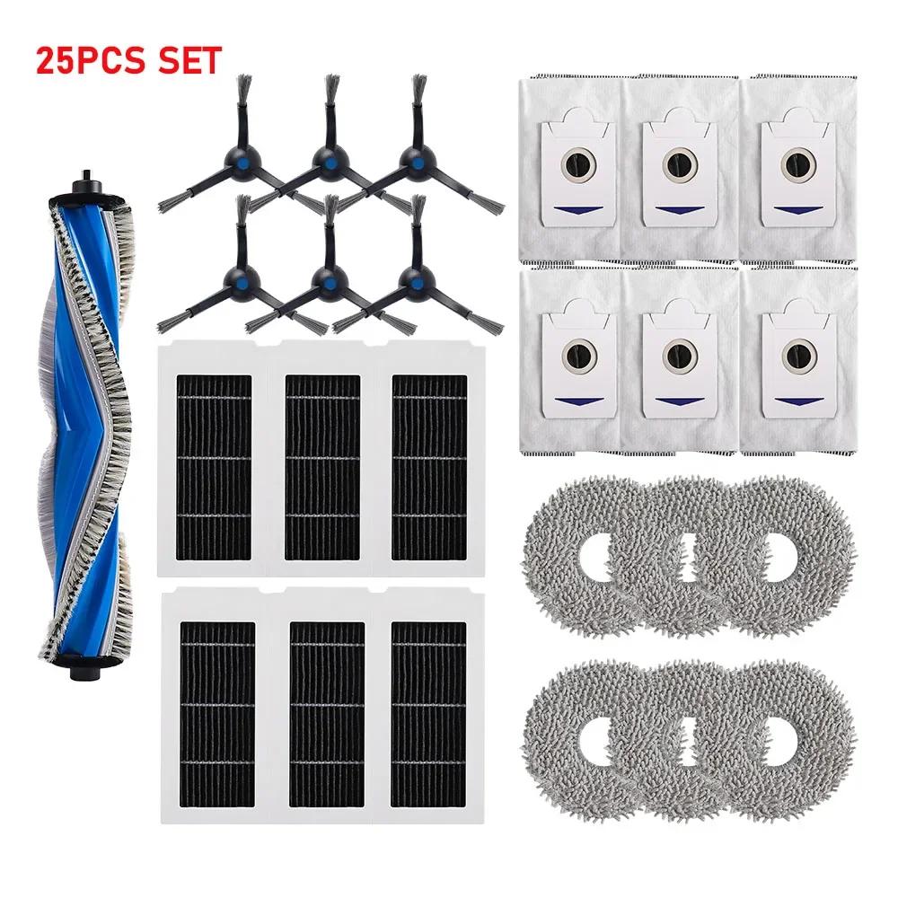 For ECOVACS DEEBOOT X1 OMNI/X1 PRO OMNI Accessories Dust Box Main Side Brush Hepa Filter Mop Cloth Dust Bag Parts
