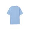 Li-Ning Sports Basketball Series Loose Round Neck T-Shirt Men Tops Embroidered-Blue AHSR911-3