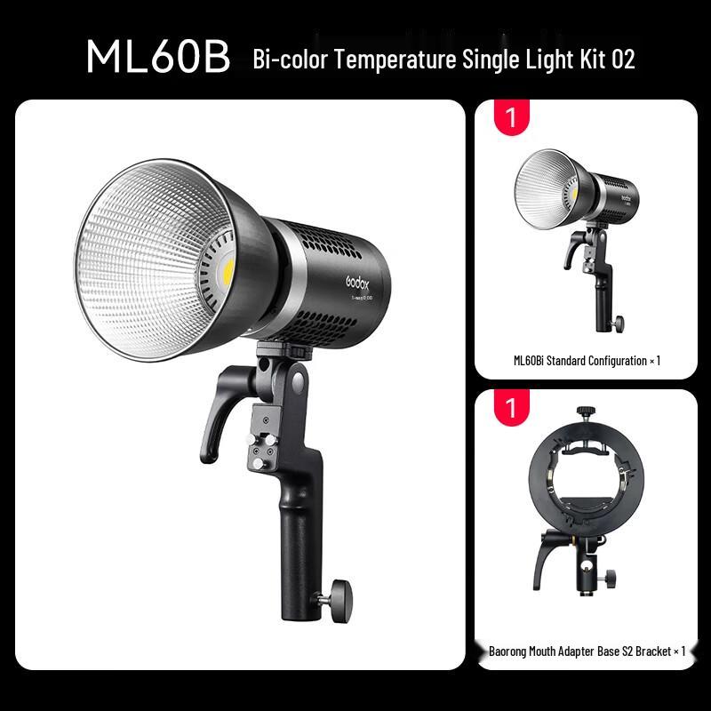 Godox ML60Bi Bi-color LED Video Light