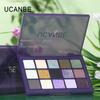 Ucanbe Fifteen-Color Series Eyeshadow Low Saturation High Saturation Matte Pearlescent Colorful Makeup for Daily Use for Beginners