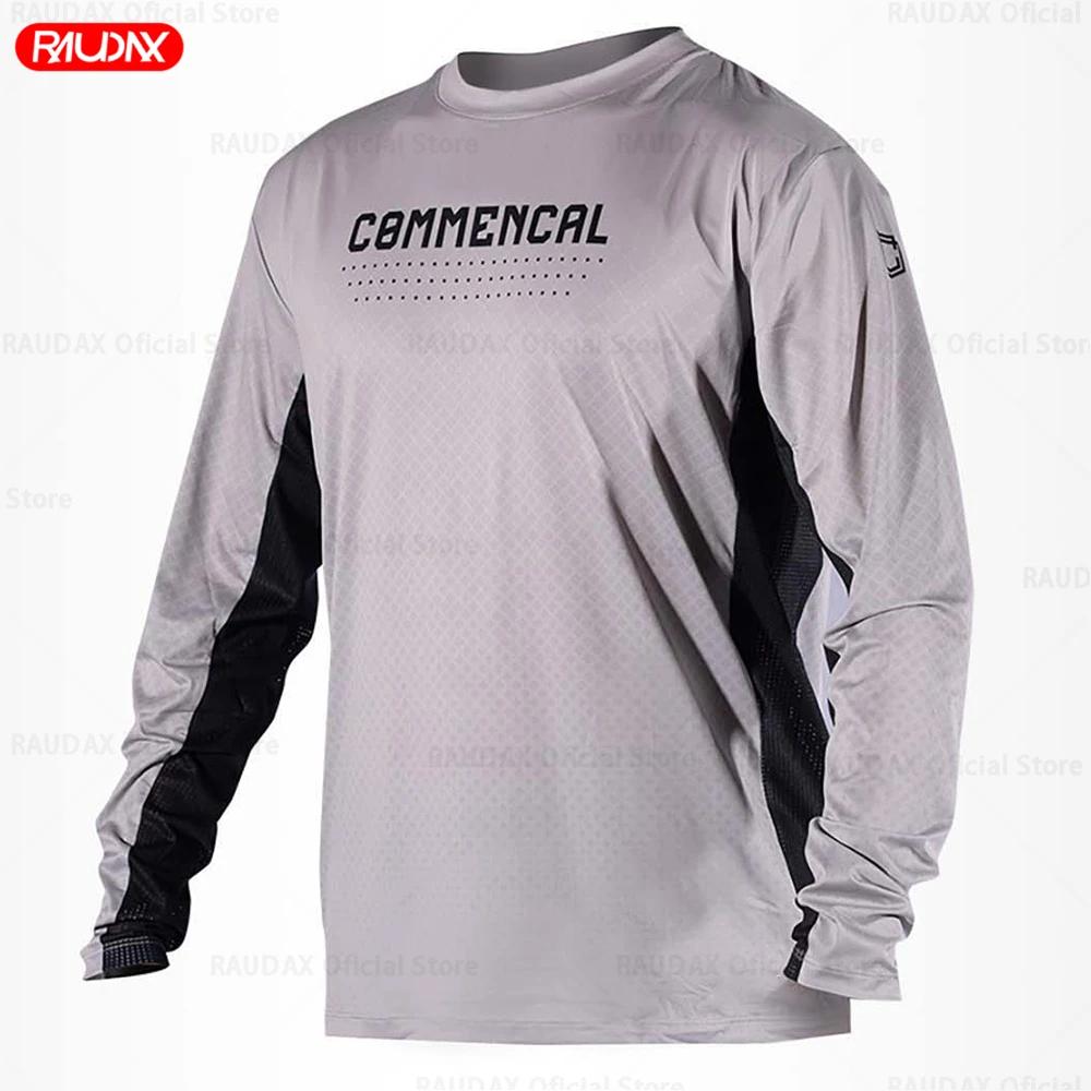 Commencal Cycling Quick Dry Motocross Jersey Downhil Mountain Bike DH Shirt MX Motorcycle Clothing Ropa For Boys MTB T-Shirts