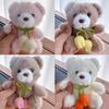Mini Plush Toy Claw Machine Keychain Charms