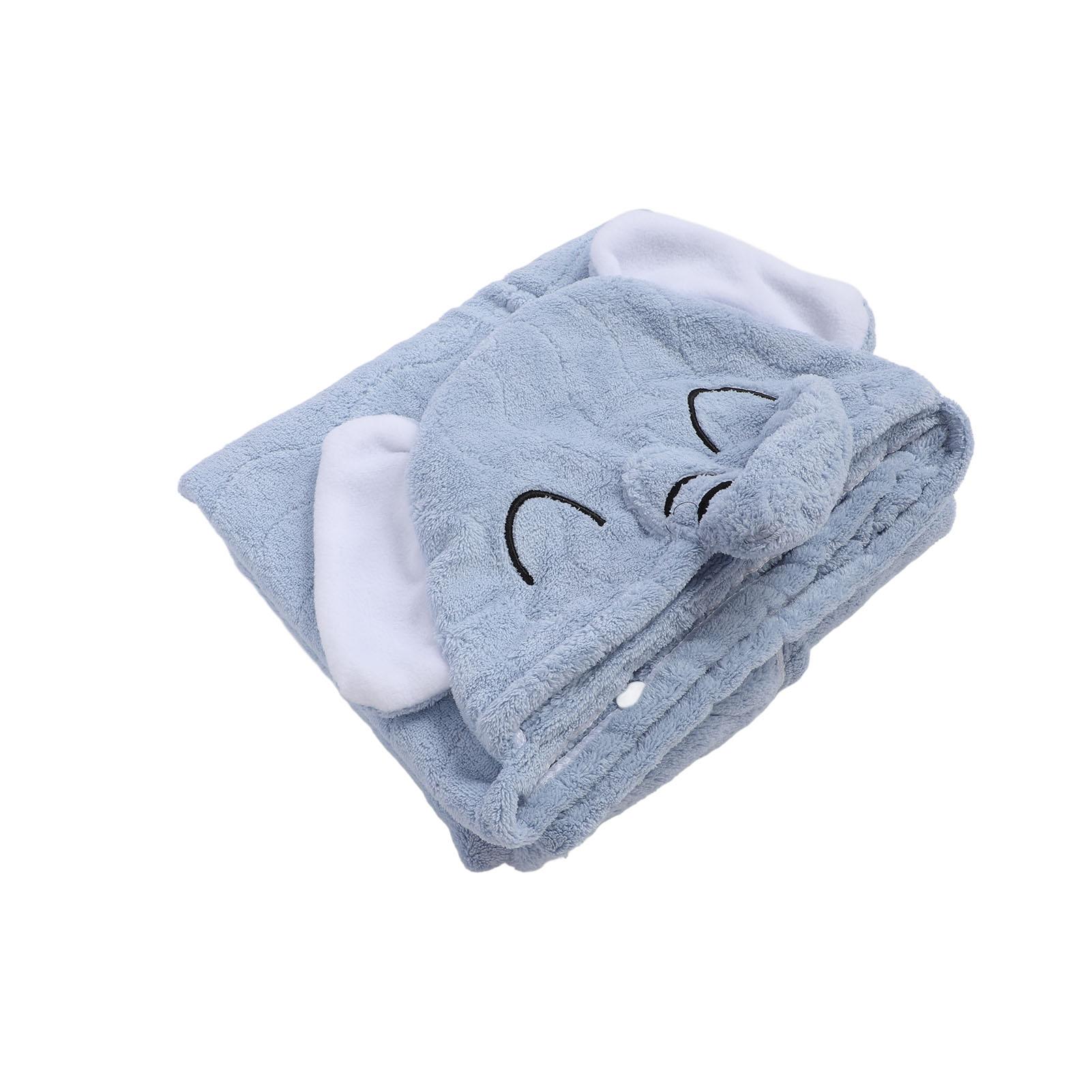 

Детское полотенце с капюшоном, милое животное, высокая плотность, бархат кораллового цвета, мягкое впитывающее детское банное полотенце для детей