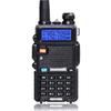 Talkie Walkie VHF UHF FM Radio Avec Double Bande Radio,Noir 1 Pc 1800mAh Li-ION Battery