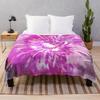 Tie Dye Colourful Flannel Throw Blanket Abstract Art Blanket Lightweight Super Soft for Bed Sofa Couch Decor for Kids Boys Girls