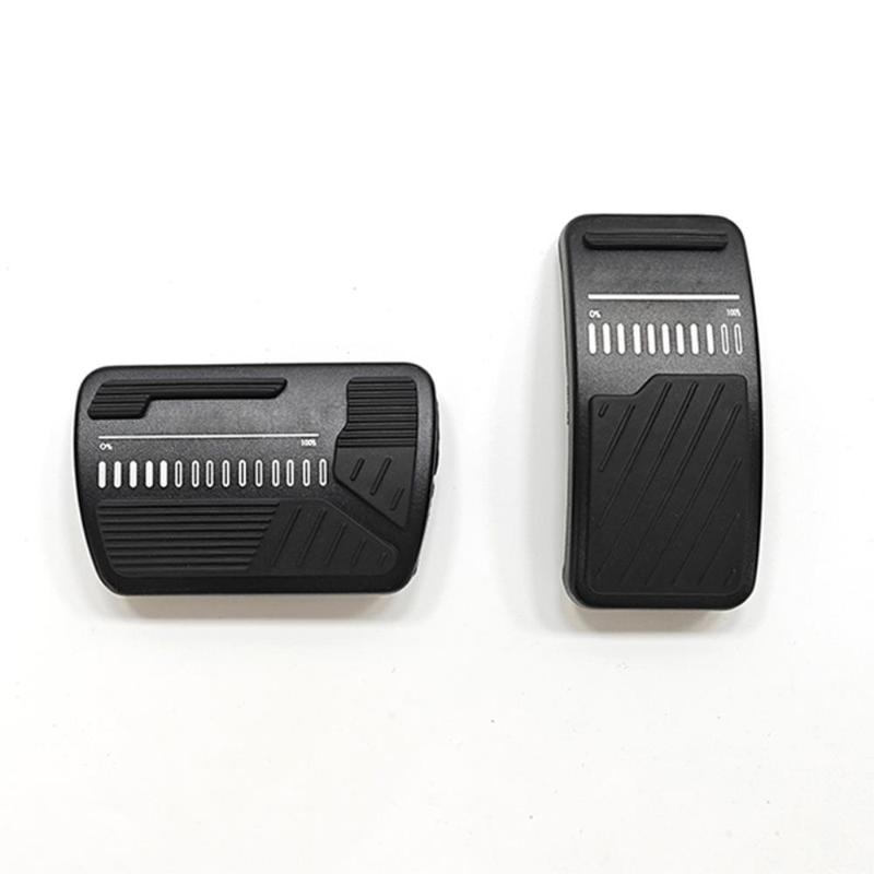 For BYD Song Pro  2024 Accessories Aluminum Alloy Anti-Slip Pedal Pads Stickers for Accelerator & Brake Foot Rest