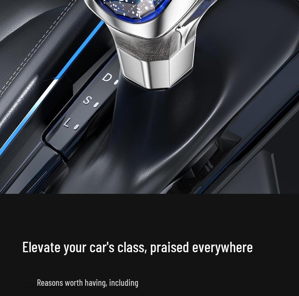 Κρυστάλλινος Επιλογέας Ταχυτήτων Toyota & Honda με Φωτισμό - Μοχλός Αυτόματου Κιβωτίου Ταχυτήτων.