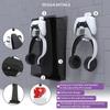 Game Console Wall Mount Bracket Hook Set Gamepad Headphone Rack Storage Holder Compatible For