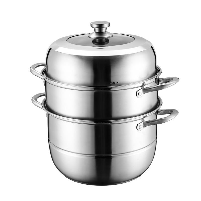 

Adneny Odenburg 32CM Stainless Steel 3-Layer Steamer