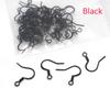 50Pcs Stainless Steel Earring Hooks Clasps Hypoallergenic Ear Wires for Crafts Earring Findings DIY Jewelry Making Accessories