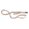 Heavy Duty Bungee Dog Leash Elastic  s Rope with 2 Padded Control Handles for Military Dog Training Night Walking