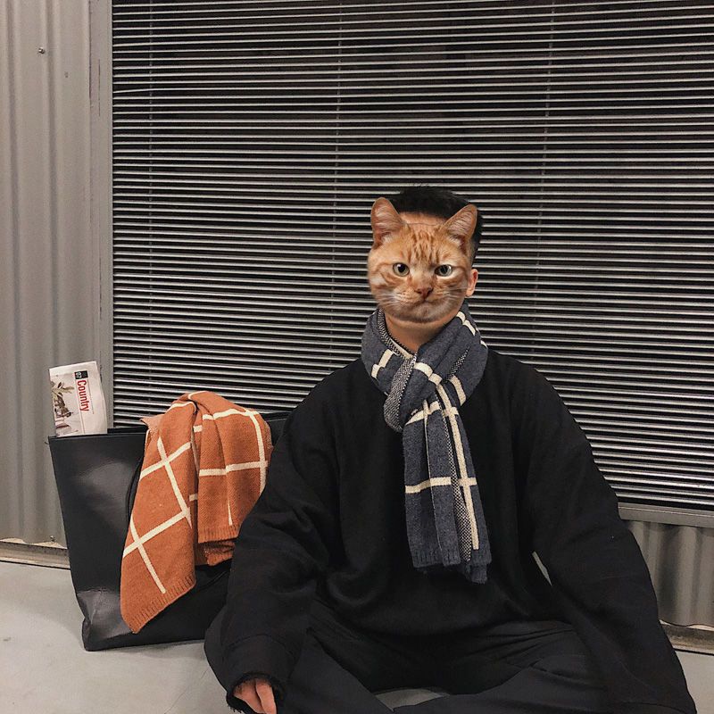 Pánská zimní šála Narozeninový dárek pro přítele Studenta Vlněná Korejský styl Všestranná Pletená Hřejivá Pár Nákrčník