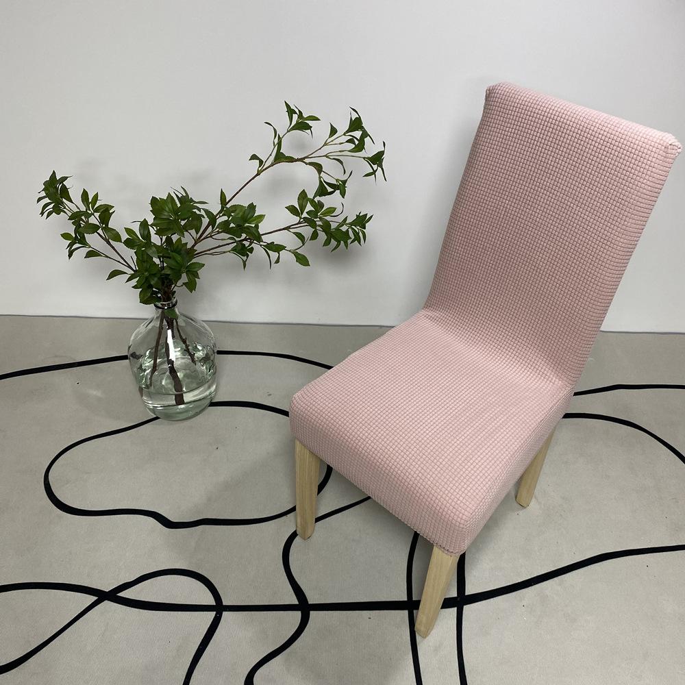 Corn Grid Thickened And Enlarged Fleece Grid Fleece Chair Cover Table And Chair Elastic Restaurant Chair Universal In All Seasons