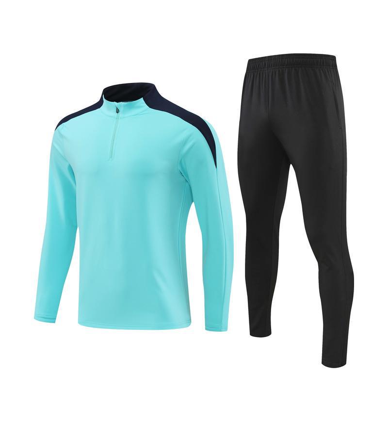 Unisex Long-Sleeve Football and Fitness Training Suit for Adults