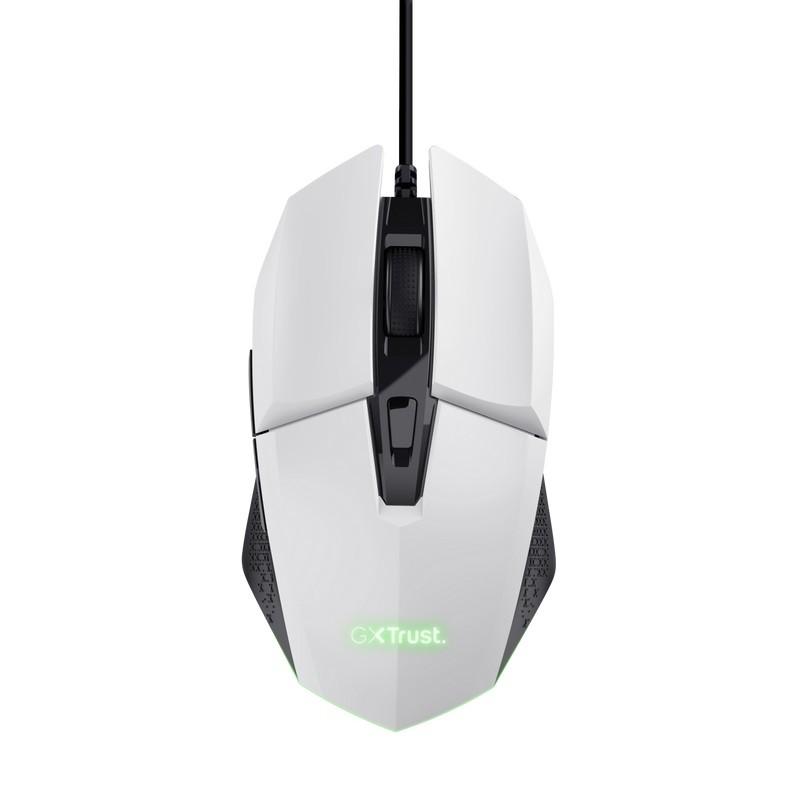 Gaming-Maus GXT109P Felox weiß weiß