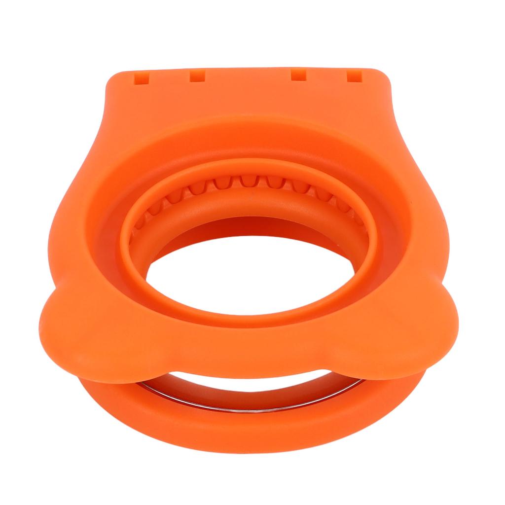 Sandwich Cutter Mold Manual Cake Bread Cutter Sealer Tool Round for Kitchen Cooking Orange