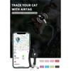 Pet Collar for Air Tags Shock & Water Proof Protective Holder for GPS Trackers Glows In the Dark Fits for Small Dogs