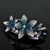 Women Large Hair Claw Rectangle Hair Clips Hairpin Flowers Hair Accessories