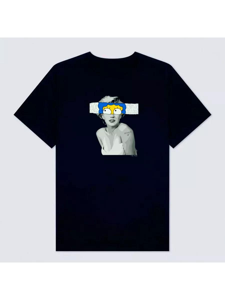 T-shirt with The Simpsons Marge Marilyn Monroe print 2XL