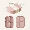 1PCSilicone Food Storage Box Portable Lunch Box For Food Dinnerware Food Container Feeding Bowl Lunchbox Children's Tableware