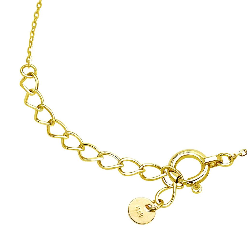 Lala Christie Akoya Perlen Fußkettchen, 5 Perlen, 18K Gold, lab56-0001-yg