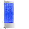Water Column with RGB LEDs Stainless Steel and Acrylic 110 Cm