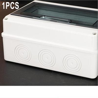 IP65 Waterproof Fuse Switch Box 2 Way Garage 2 5 8 Way 2 MCB 's Fuse Box 40A 30mA RCD Dustproof Horizontal Row