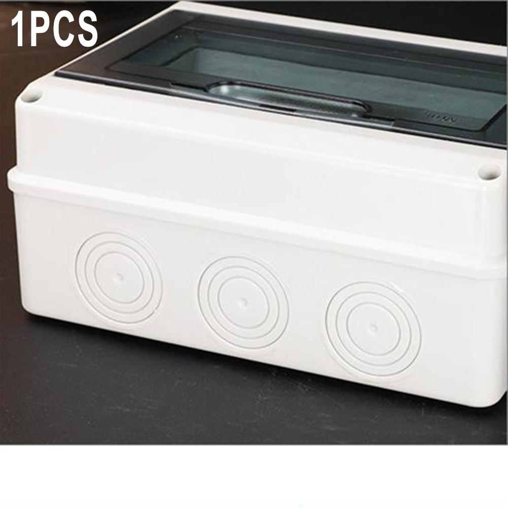 IP65 Waterproof Fuse Switch Box 2 Way Garage 2 5 8 Way 2 MCB 's Fuse Box 40A 30mA RCD Dustproof Horizontal Row