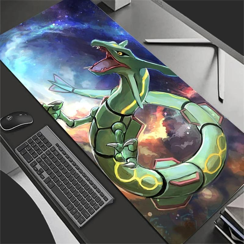 Mouse Pad Gaming Large NonSlip Dywan Gamer Keyboard Desk Mat Table Carpet Mousepad XXL PPokemons Rayquaza x for Computer