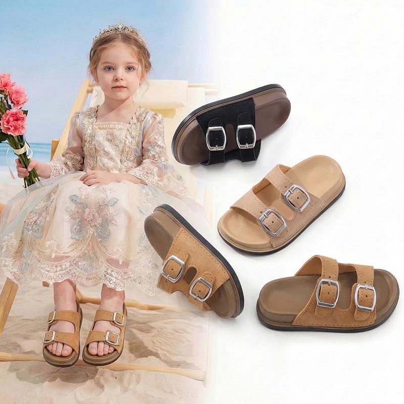 Boys' Shoes Girls' Anti-slip Soft-soled Flip-flops