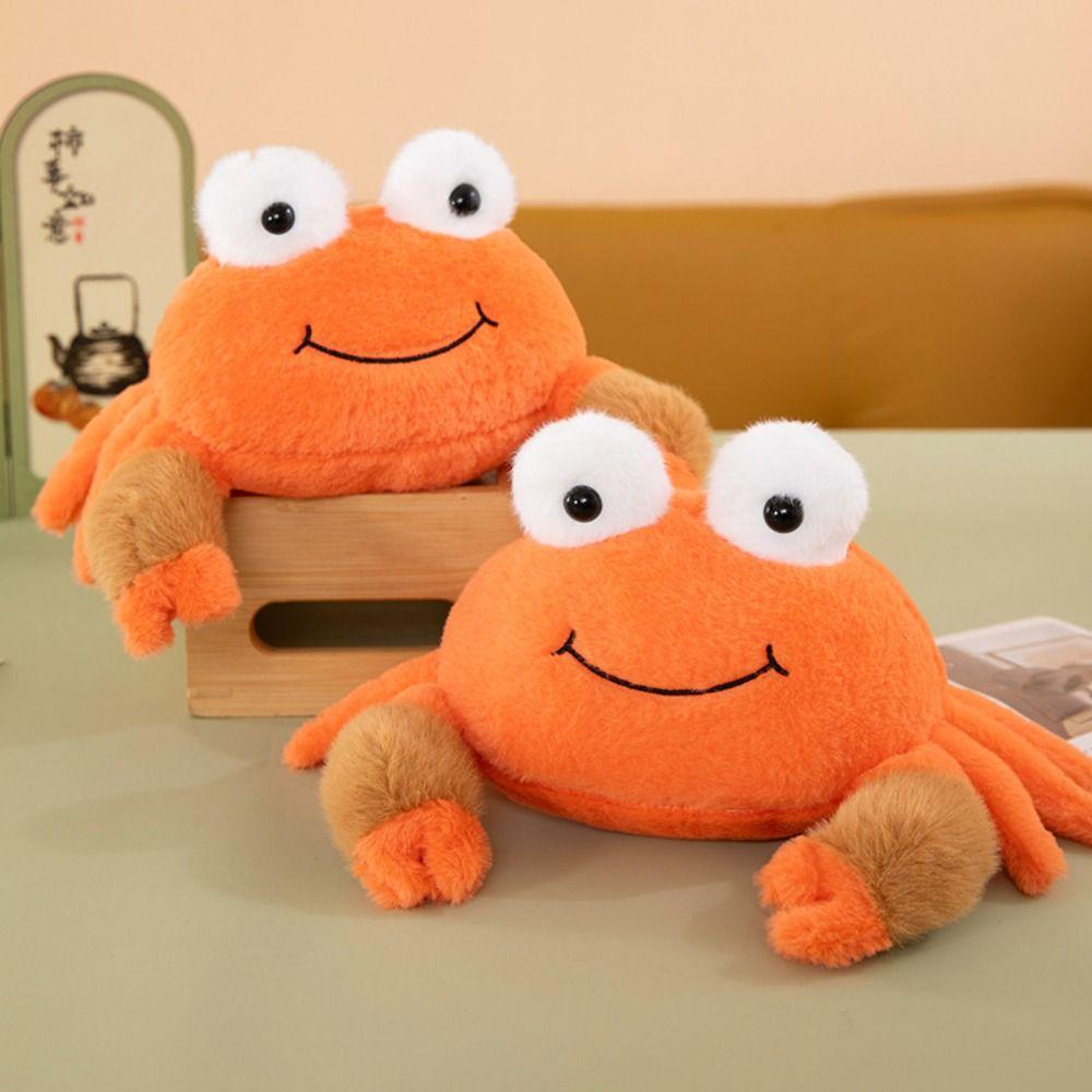 PP Cotton Animal Crab Dolls Simulation Sea Crab Plush Dolls Cute Crab Plush Toys New Year