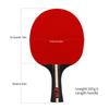 Ping Pong Racket 2 Rackets & 3 Balls Table Tennis Paddles Professional 2 Player Ping Pong Set with Bag for Advanced Training