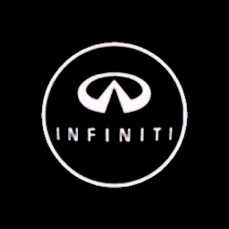 Infiniti FX GM EX QX Кастомні світлодіодні проектори на двері з вітальним логотипом