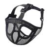 Short Snout Dog Muzzle Bulldog Muzzle, Stop Dog Compatible With Biting Barking Chewing, Adjustable BlackS