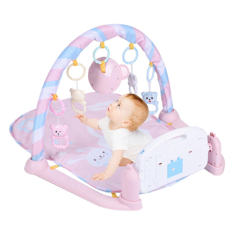 Tapete de brincar multifuncional para bebês BE, brinquedo de academia para crianças pequenas, cobertor para rastejar no chão, carpete