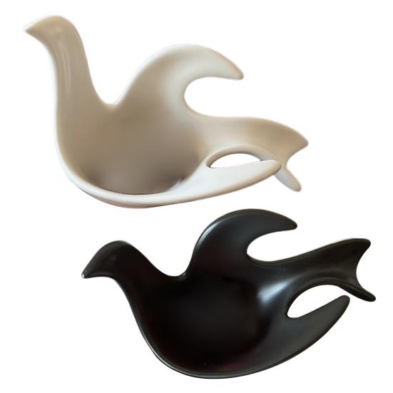 Keramik Soßenschale Kreative Süße Taube Gewürzschale Cartoon Dip-Schälchen Teller Snackteller Küchenzubehör