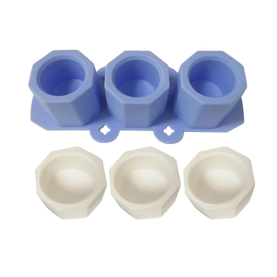 

3D силиконовая форма 6 отверстий пудинг кекс искусство форма для торта выпечка кондитерские изделия мусс шоколад инструменты s