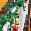 Artificial Pine Christmas Wreath Soft Green Holiday Garland Xmas Door Wall Decoration No Lights Festive Home Party Decor