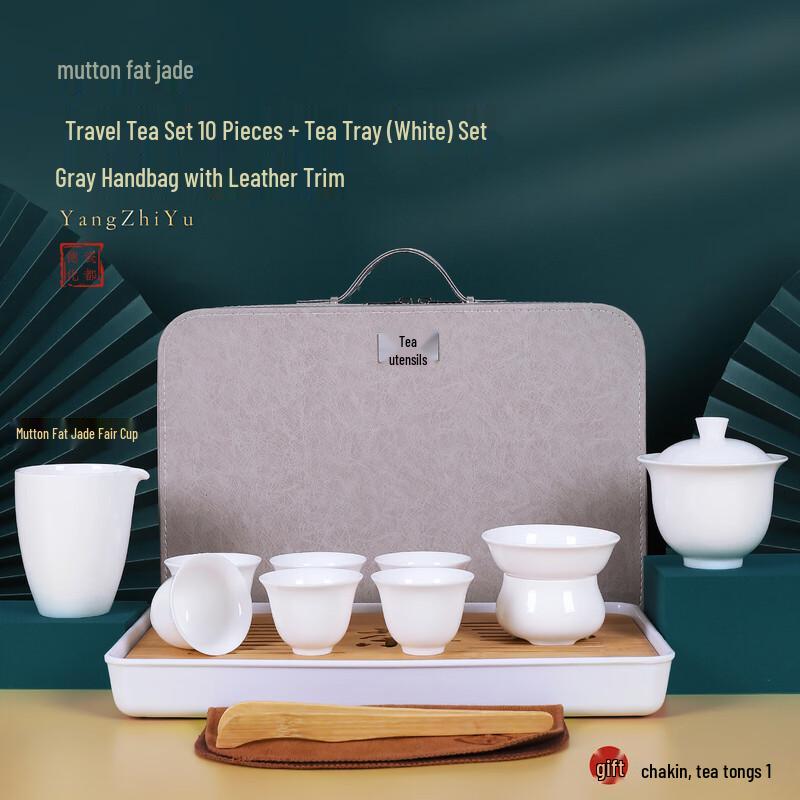 Dehua White Porcelain Tea Set