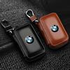 BYA1 1Pcs Leather Emblem Car Key Case Keychain Zipper Key Case Bag For M M3 M5 M6 M2 E46 E90 E60 F10 F30 E39 E36 F20 E87 G30 E70