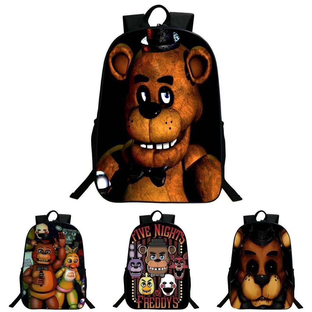 Five Nights At Freddy's Backpack With Adjustable Shoulder Straps For Boys And Girls