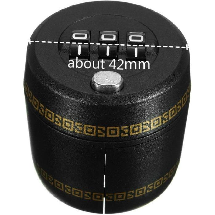 2PCS Bottle Lock Secret in Bottle Cap Little Prop for Escape From Mysterious Room Find Password To Open The Wine