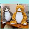 Plush Cat Toy Pillow With Pp Cotton Fill For Girls And Kids Comfort