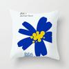 New Nordic Abstract Flower Pillowcase Home Bedside Sofa Cushion Cover