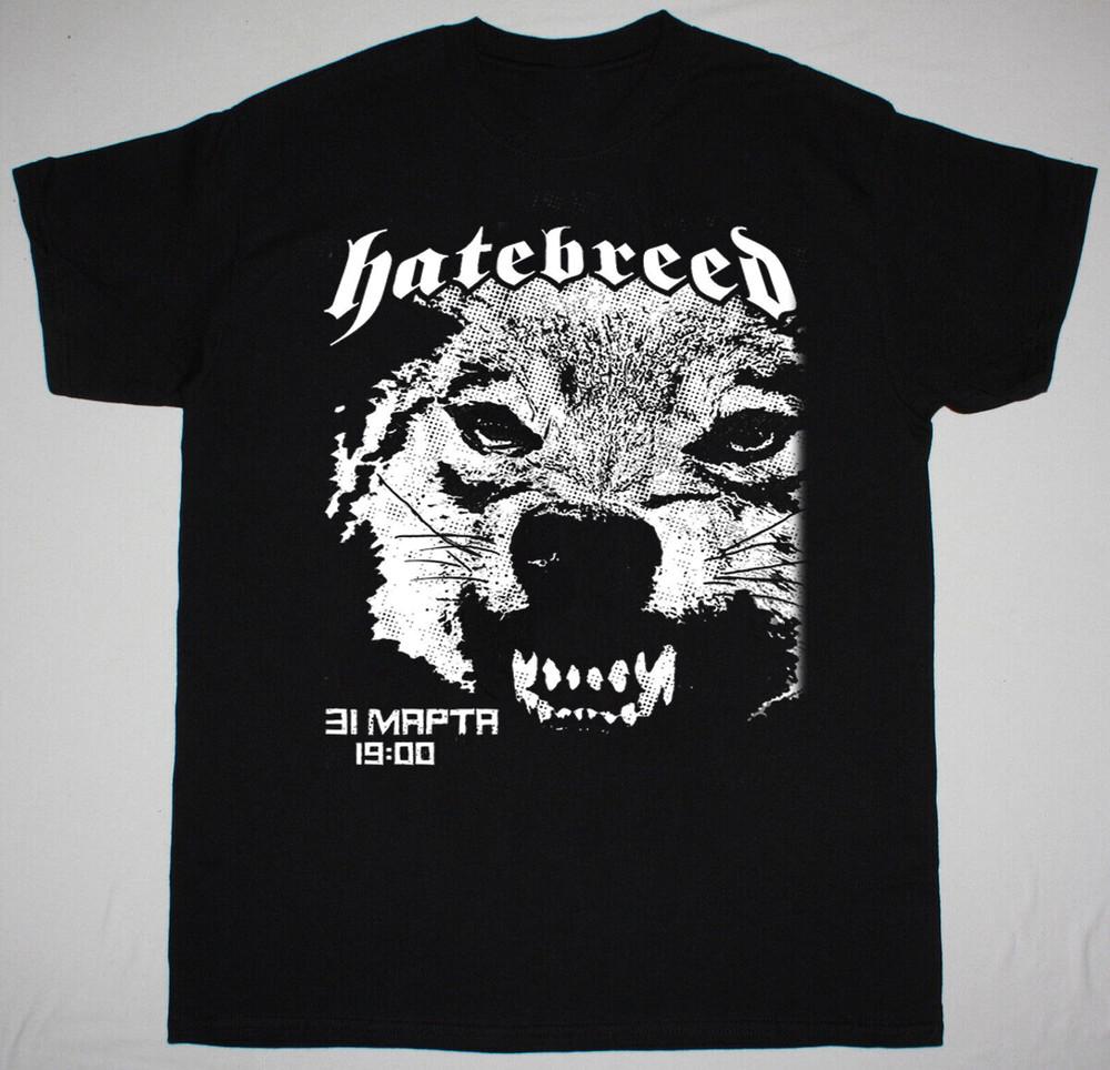 NEW Hatebreed Band Short Sleeve Gift For Fan Black All Size S-5XL Shirt VC1292 Unisex T-Shirt XXL