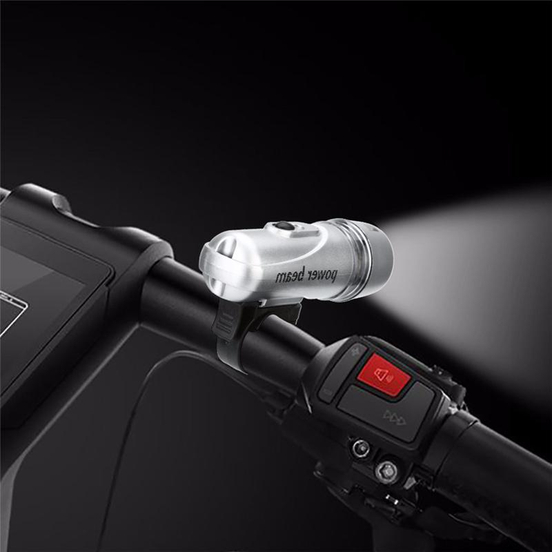 Waterproof Bicycle and Battery-powered Bicycle Parts with Silicon LED Front Bicycle Headlights
